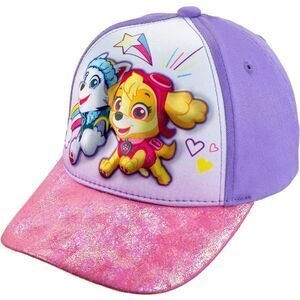 Nickelodeon Toddler Girls Paw Patrol Best Pups 3D Cotton Baseball Hat PinkPurple